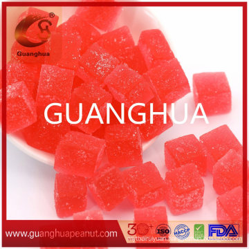 Good Quality Popular Soft Cubes Fruits Candy